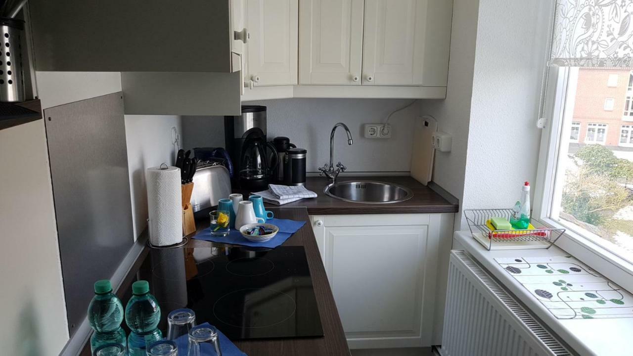 Pematra Ferienwohnung Faehrblick Любек Экстерьер фото